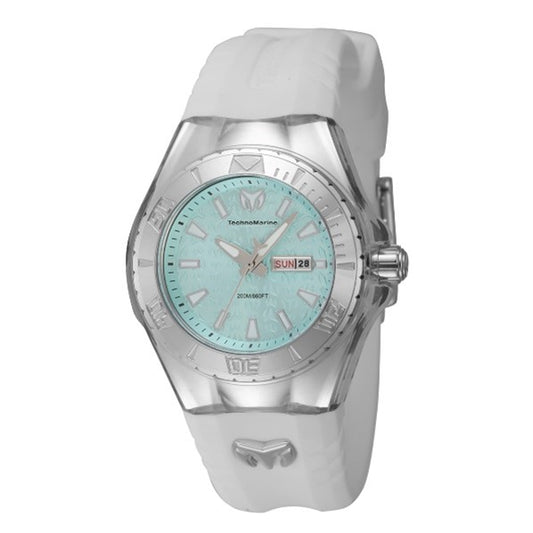 TechnoMarine Cruise Monogram Women's Watch - 36.5mm, White