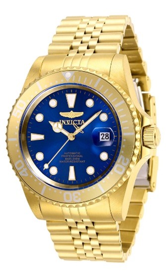 Invicta Pro Diver Automatic Men's Watch - 42mm. Gold