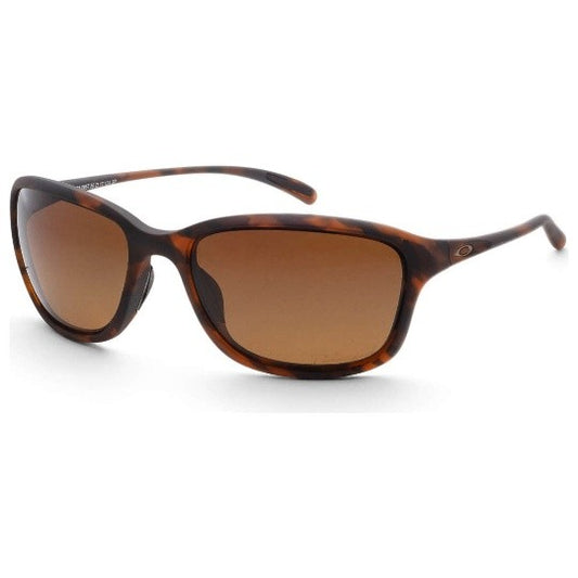 Oakley She's Unstoppable Women's Brown Rectangular Polarized Sunglasses
