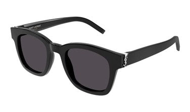 Saint Laurent Black Square Unisex Sunglasses