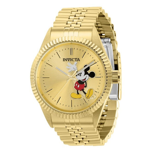 Invicta Disney Limited Edition Mickey Mouse Unisex Watch - 43mm, Gold