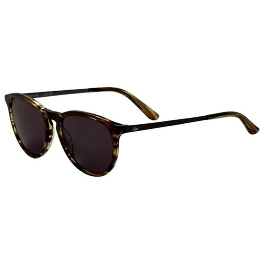 Lacoste Unisex Brown Round Sunglasses