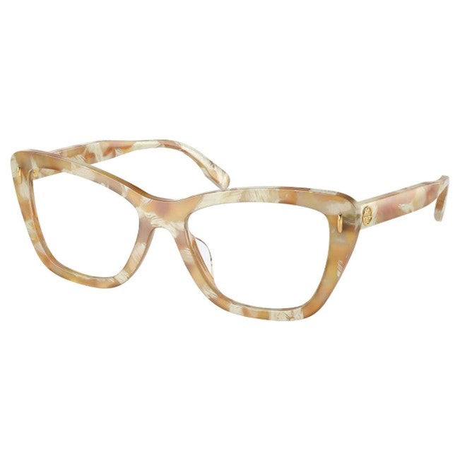 Tory Burch Women's Brown Cat-Eye Opticals