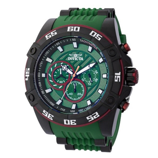 Invicta Speedway Men's Watch - 52mm, Green, Black