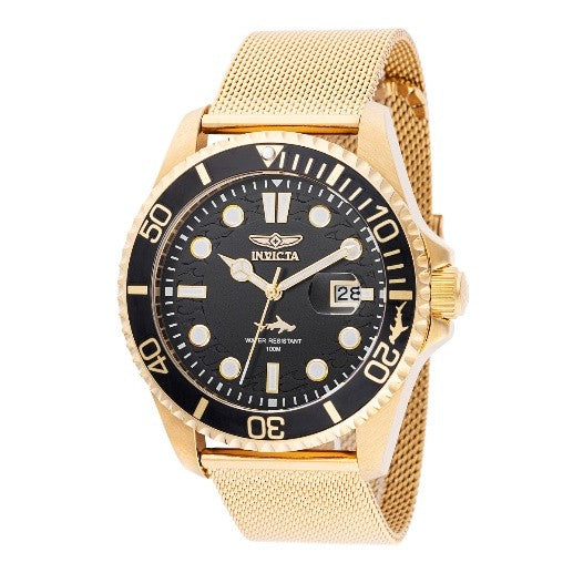 Invicta Pro Diver Men's Watch - 43mm, Gold