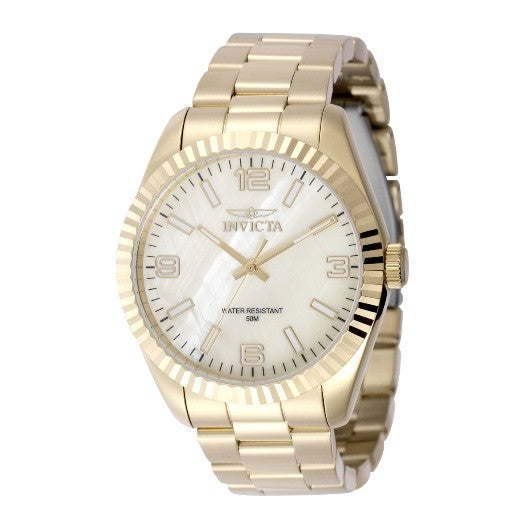 Invicta Specialty Westbridge Men's Watch w/ Mother of Pearl Dial - 43mm, Gold