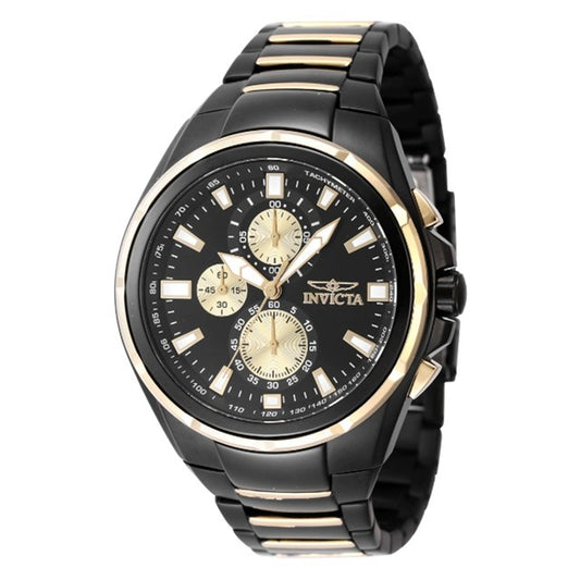 Invicta Sea Vulture Men's Watch - 46mm, Black, Gold