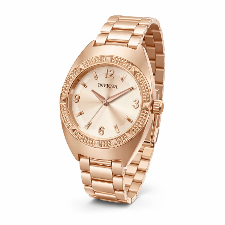 Invicta Mini Angel Women's Ring Watch - 20mm, Rose Gold