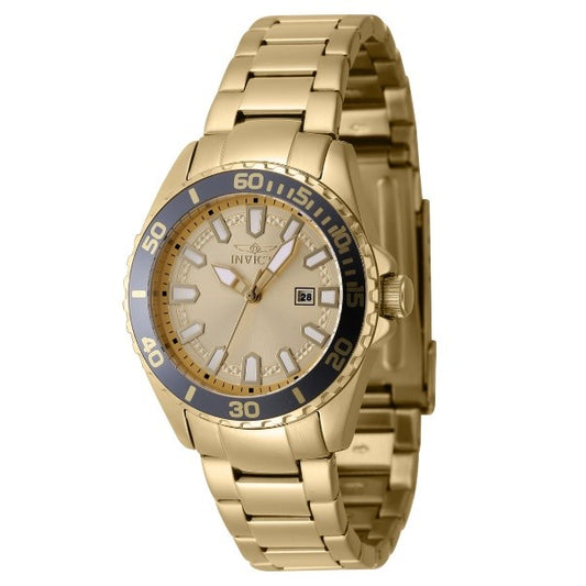 Invicta Pro Diver Women's Watch - 34mm, Gold