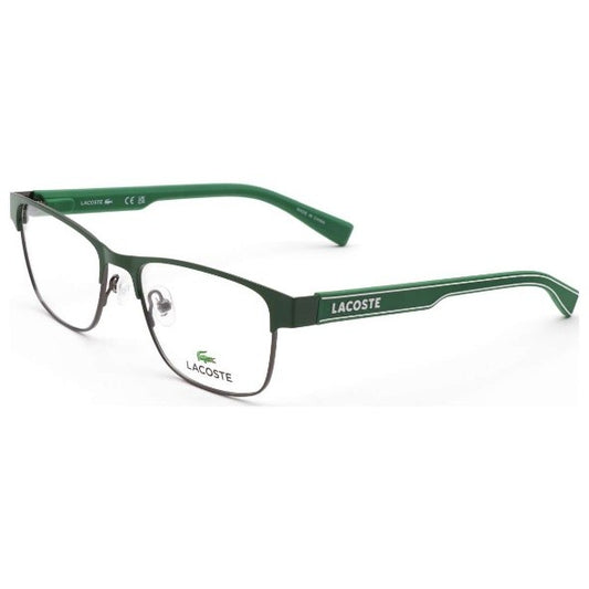Lacoste Unisex Green Rectangular Opticals