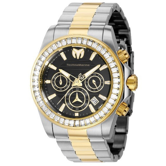 TechnoMarine Manta Ray Men's Watch - 42mm, Steel, Gold