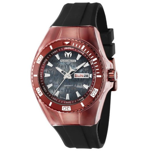 Technomarine Cruise Quartz Black Dial Ladies Watch-40mm