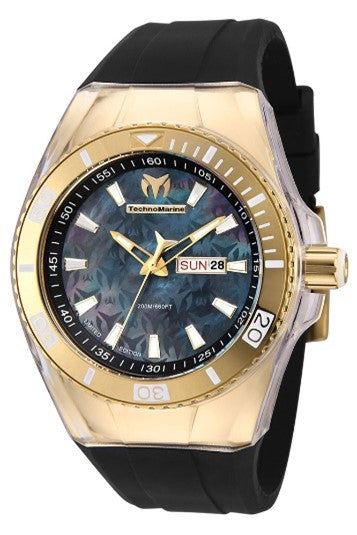 TechnoMarine Cruise Monogram Men's Watch - 45mm, Black