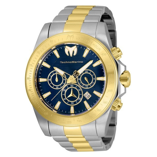 TechnoMarine Manta Grand Men's Watch - 47mm, Steel, Gold