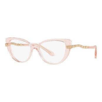 BULGARI WOMEN'S PINK CAT-EYE OPTICALS