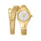 Just Cavalli Snake Quartz Silver Dial Women's Watch