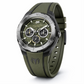 TechnoMarine Cruise Legend Men's Watch - 43mm, Olive Green, Black