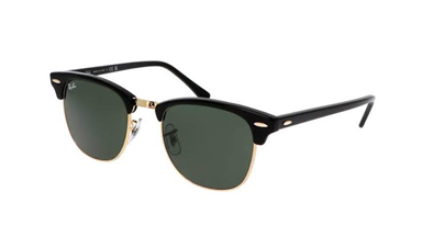 RAY-BAN Clubmaster Classic Green Unisex Sunglasses