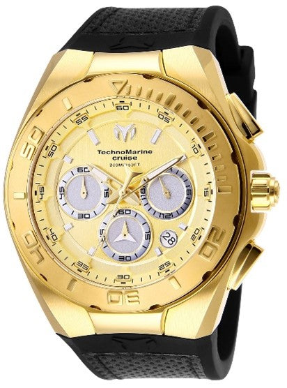 TechnoMarine Cruise Steel Men's Watch - 45mm, Black