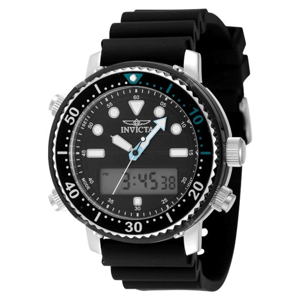 Invicta Digital Invicta Pro Diver Digital Men's Watch - 46.5mm, Black – USA Outlet Items
