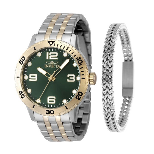 Invicta Specialty Men's Watch - 42mm, Gold, Steel With Bracelet Set
