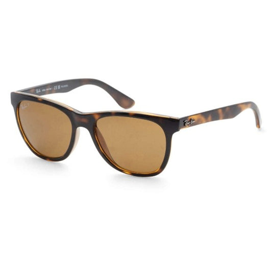 Ray-Ban Unisex Brown Square Polarized Sunglasses