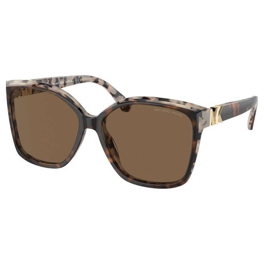 MICHAEL KORS WOMEN'S BROWN SQUARE SUNGLASSES