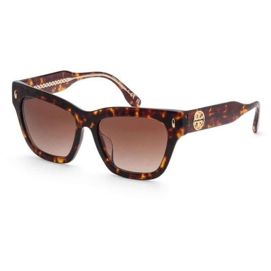 Tory Burch Women's Brown Cat-Eye Sunglasses