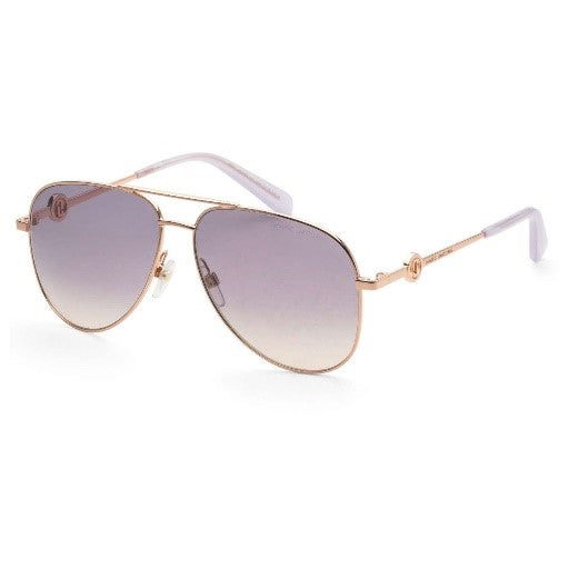 Marc Jacobs Women's Gold Square Sunglasses