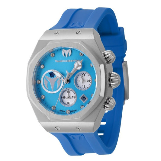 TechnoMarine Reef Sun Unisex Watch - 40mm, Sky Blue