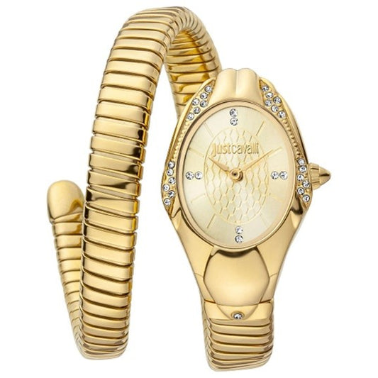 Just Cavalli Glam Chic Snake Gold Women's Watch