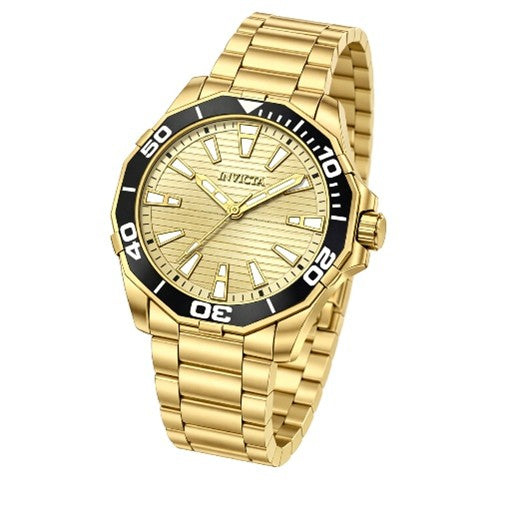 Invicta Diver Meridian Men's Watch - 46mm, Gold