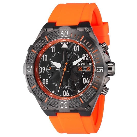 Invicta Aviator Men's Watch - 50mm,  Orange