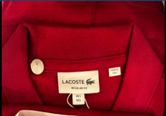 Lacoste Polo Men Size Large