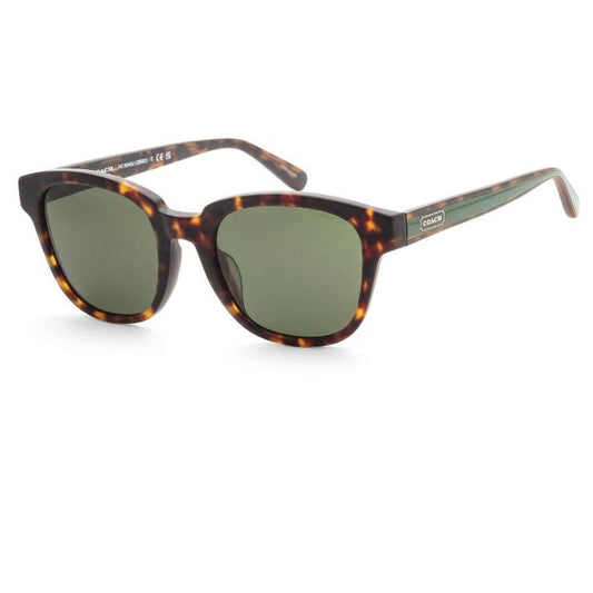 COACH MEN'S BROWN SQUARE SUNGLASSES