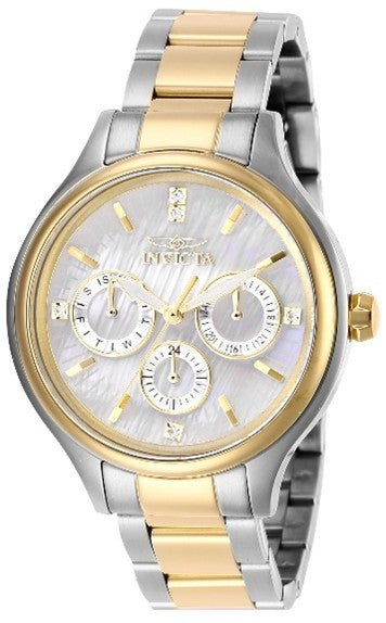 Invicta Angel Women's Watch w/ Mother of Pearl Dial - 38mm, Steel, Gold