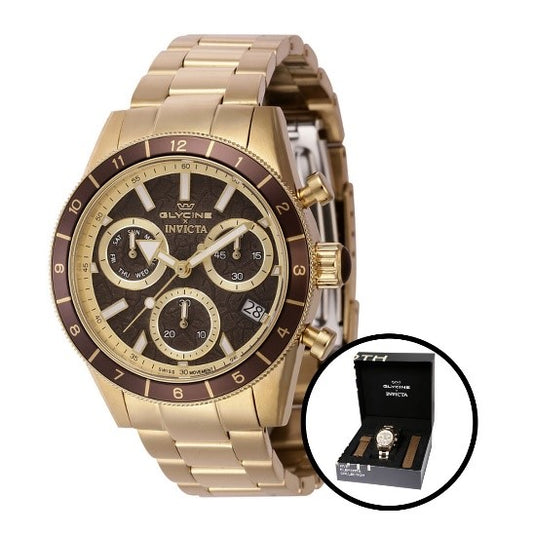 Invicta Five Elements Swiss Ronda Z60 Caliber Men's Watch - 41mm, Gold with Interchangeable  Strap