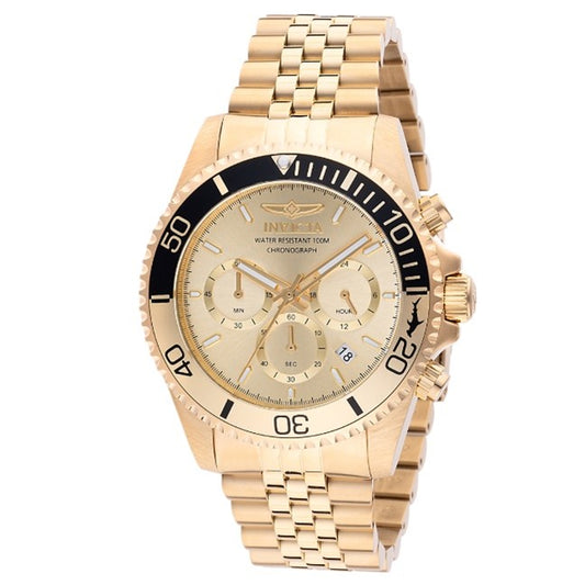 Invicta Pro Diver Men's Watch - 43mm, Gold