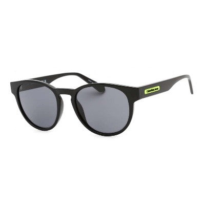 CALVIN KLEIN UNISEX BLACK ROUND SUNGLASSES