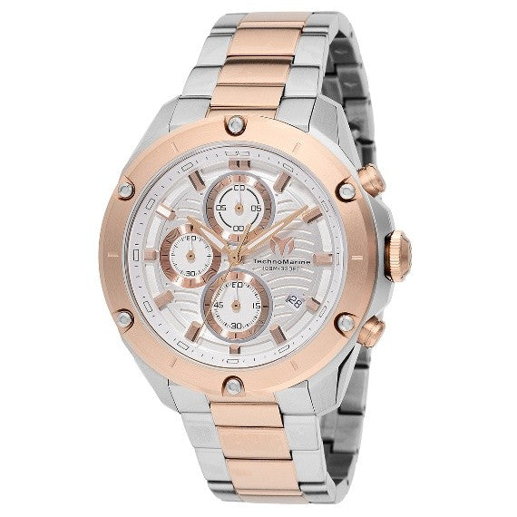 TechnoMarine Oceanico Quartz Blue Dial Men's Watch 44mm