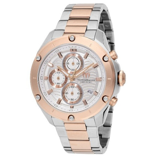 TechnoMarine Oceanico Quartz Blue Dial Men's Watch 44mm