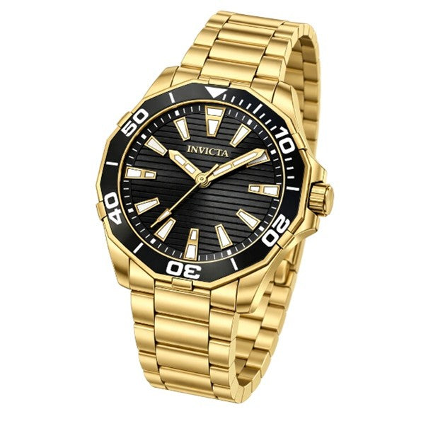 Invicta Diver Meridian Men's Watch - 46mm, Gold