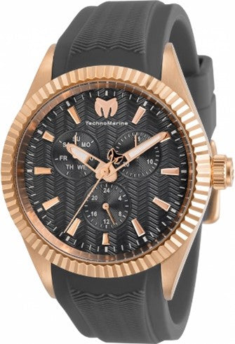 Technomarine Sea GMT Quartz Charcoal Dial Men's Watch-42mm