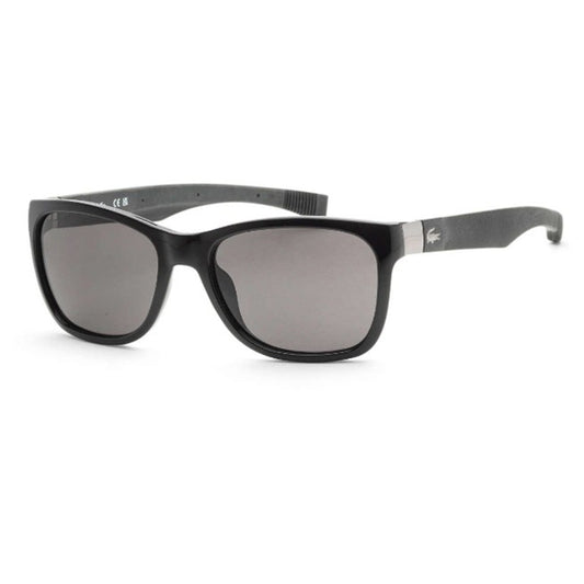 Lacoste Black Square Unisex Sunglasses