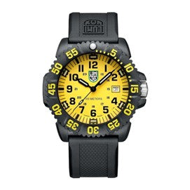 Luminox Sea Lion Quartz Black and Yellow Men's Watch