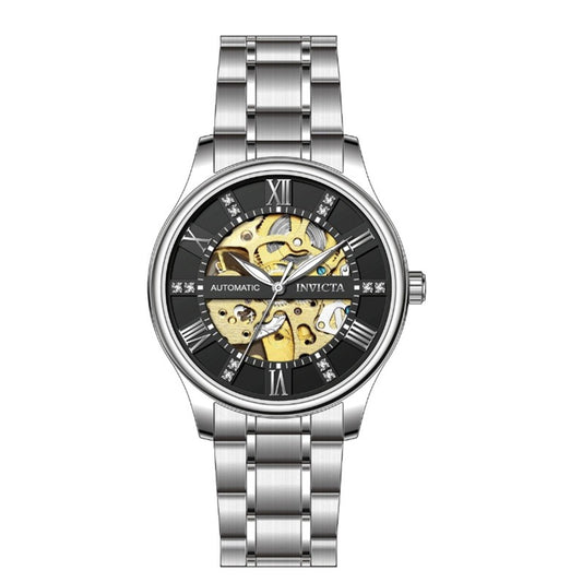 Invicta Objet D Art Automatic Men's Watch w/ Skeleton Dial - 40mm, Silver