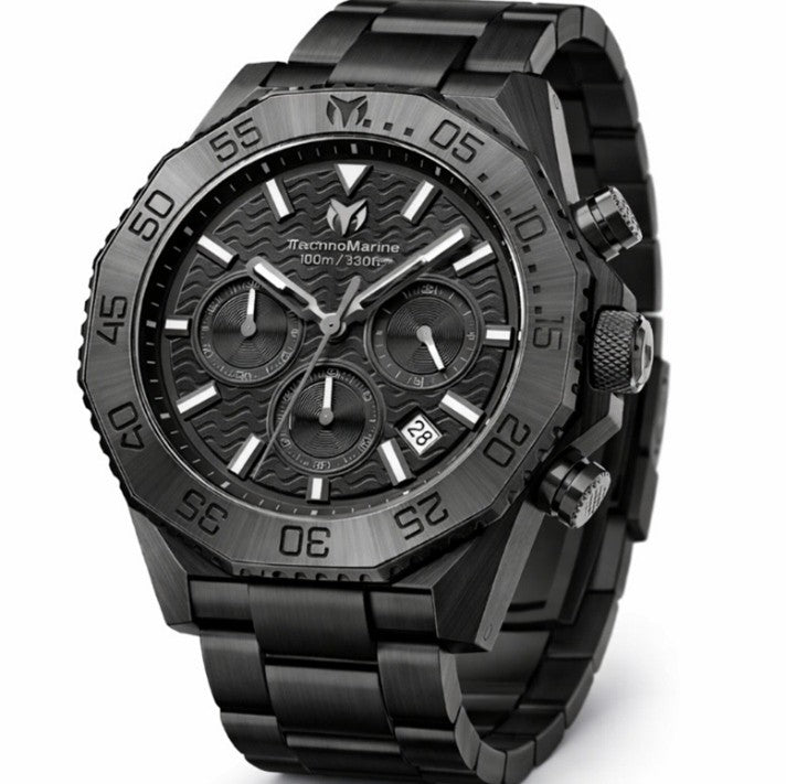 TechnoMarine Mare Vivo Men's Watch - 44mm, Black