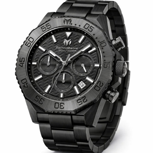 TechnoMarine Mare Vivo Men's Watch - 44mm, Black