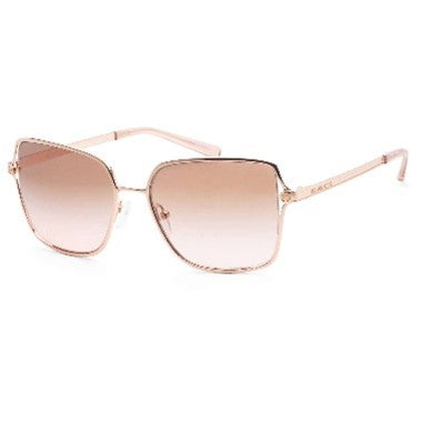 MICHAEL KORS WOMEN'S ROSE GOLD SQUARE SUNGLASSES