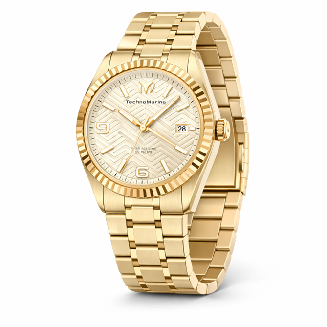 TechnoMarine TERRA NOVA Women's Watch - 36mm, Gold